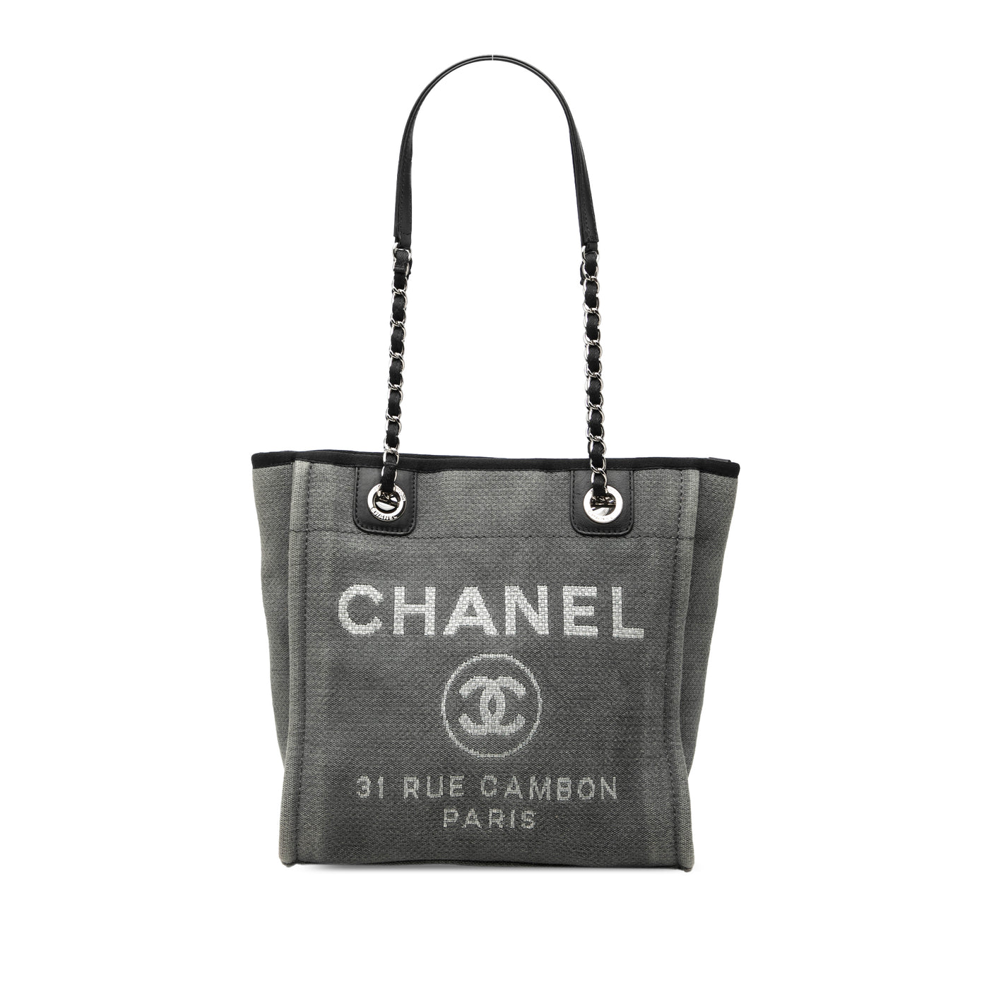 Mini Canvas Deauville Tote - Image 1