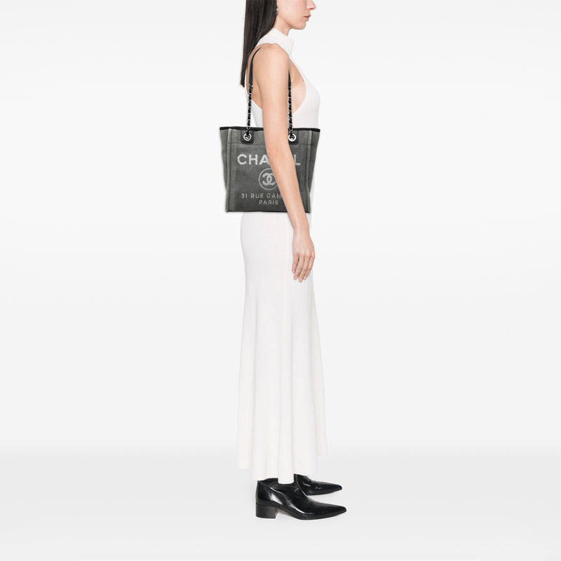 Mini Canvas Deauville Tote - Image 7