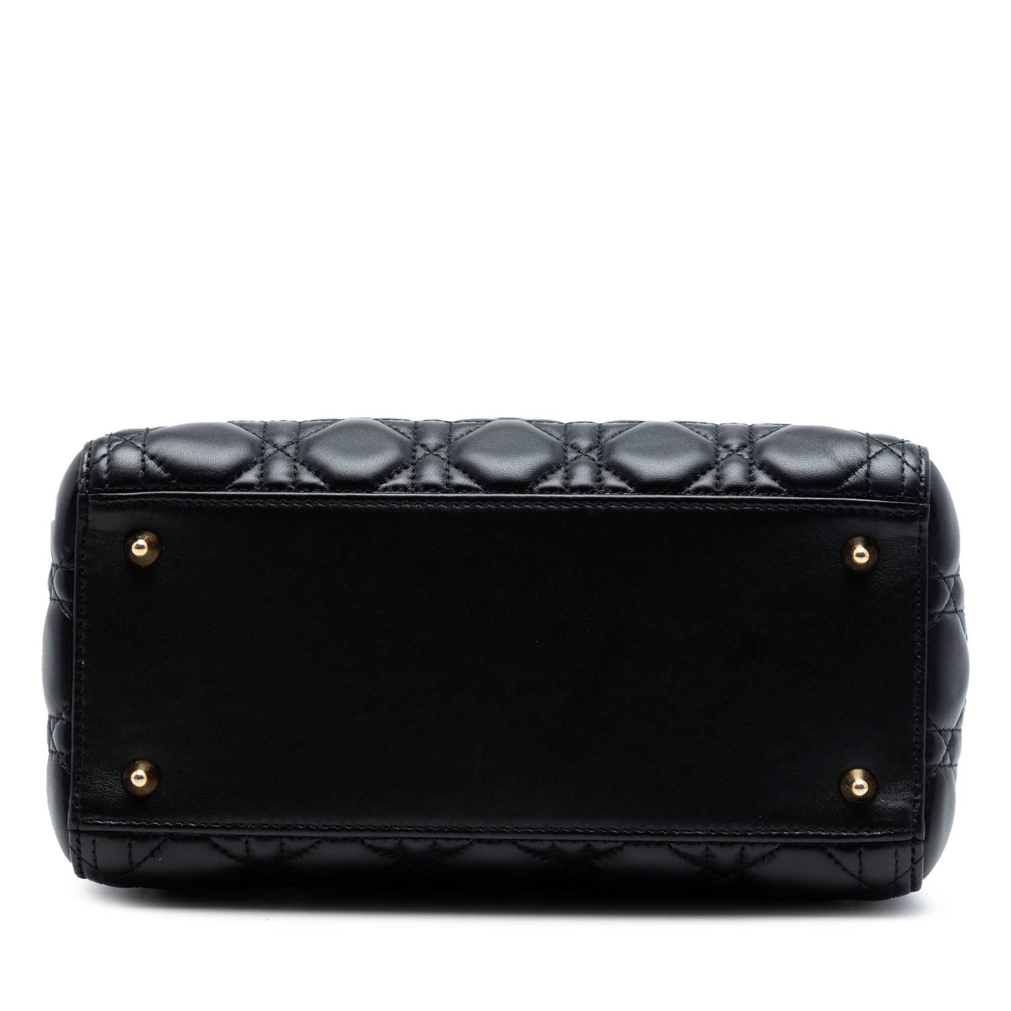 Medium Lambskin Cannage Lady Dior - Image 3