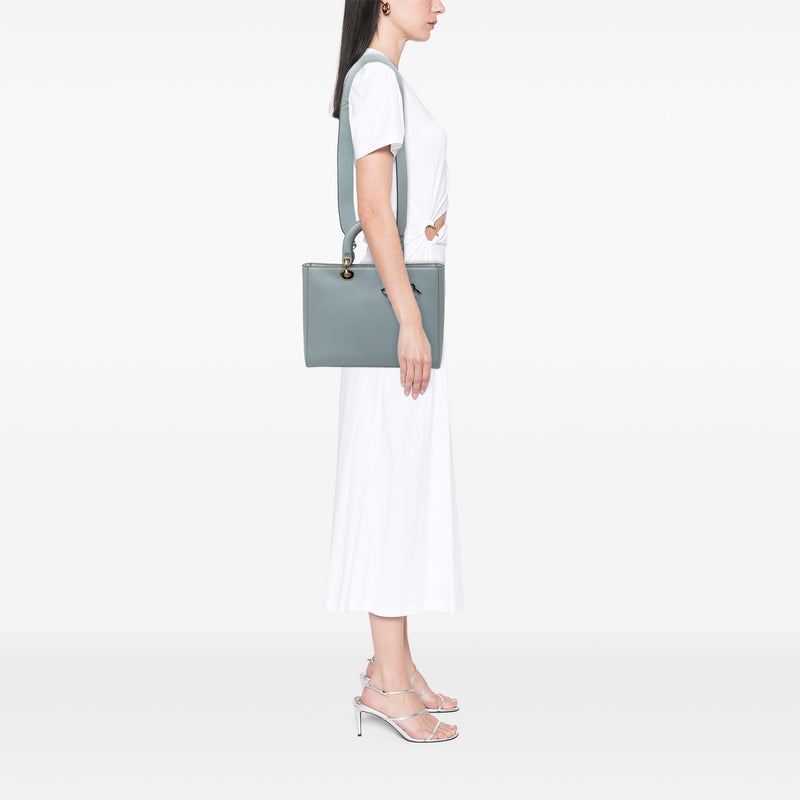 Large Grained Calfskin Lady Dior - Image 7