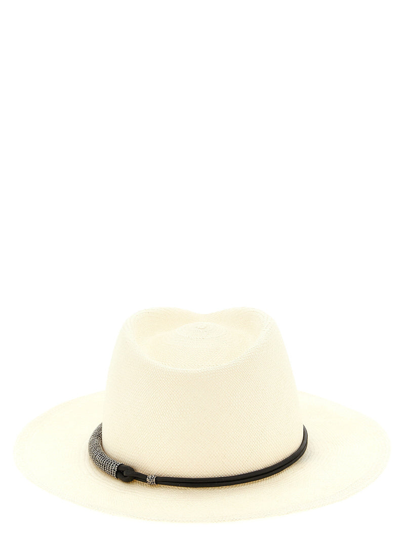 Brunello Cucinelli Fedora — Cream Fedoras