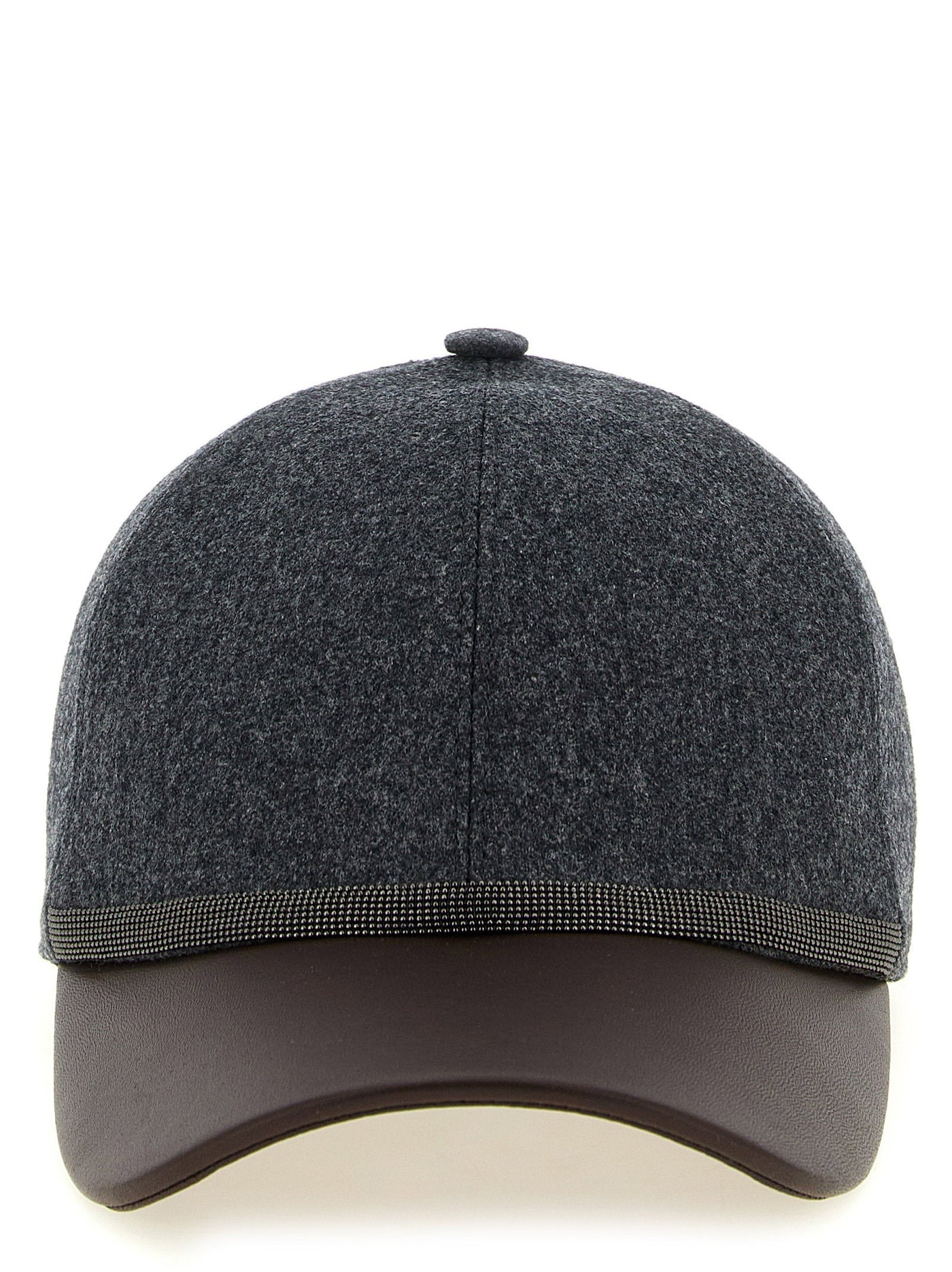 Brunello Cucinelli Baseball Cap — Grey Caps