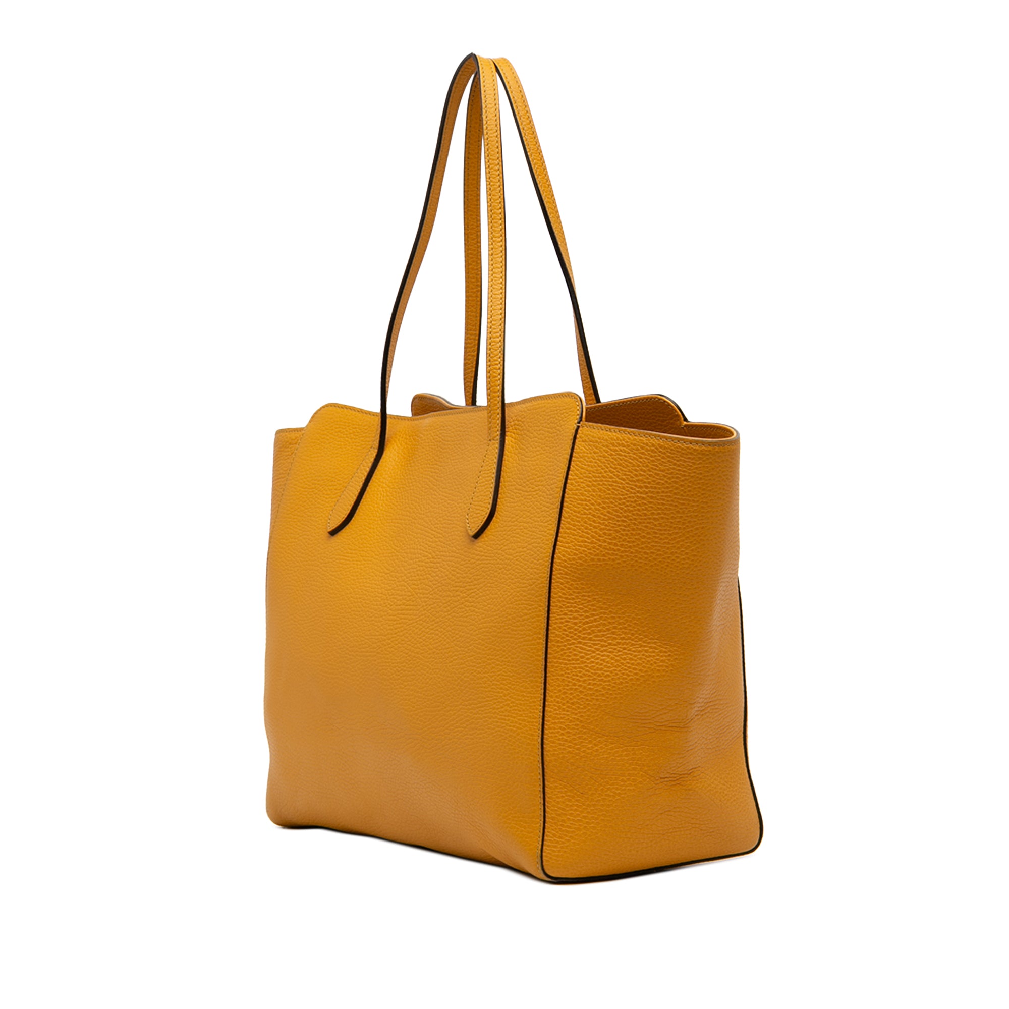 Medium Leather Swing Tote - Image 2