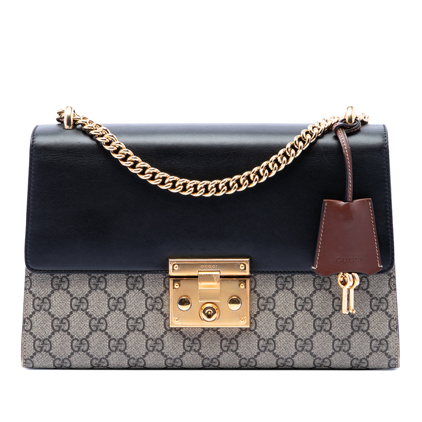 Medium GG Supreme Padlock Shoulder Bag - Image 1