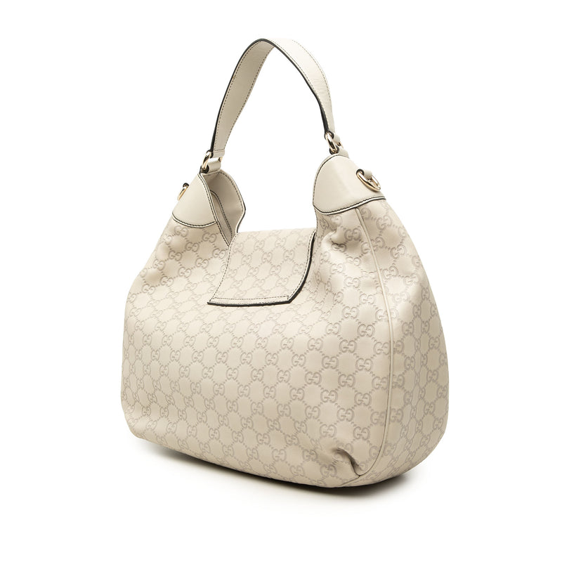 Medium Guccissima Emily Flap Satchel - Image 2
