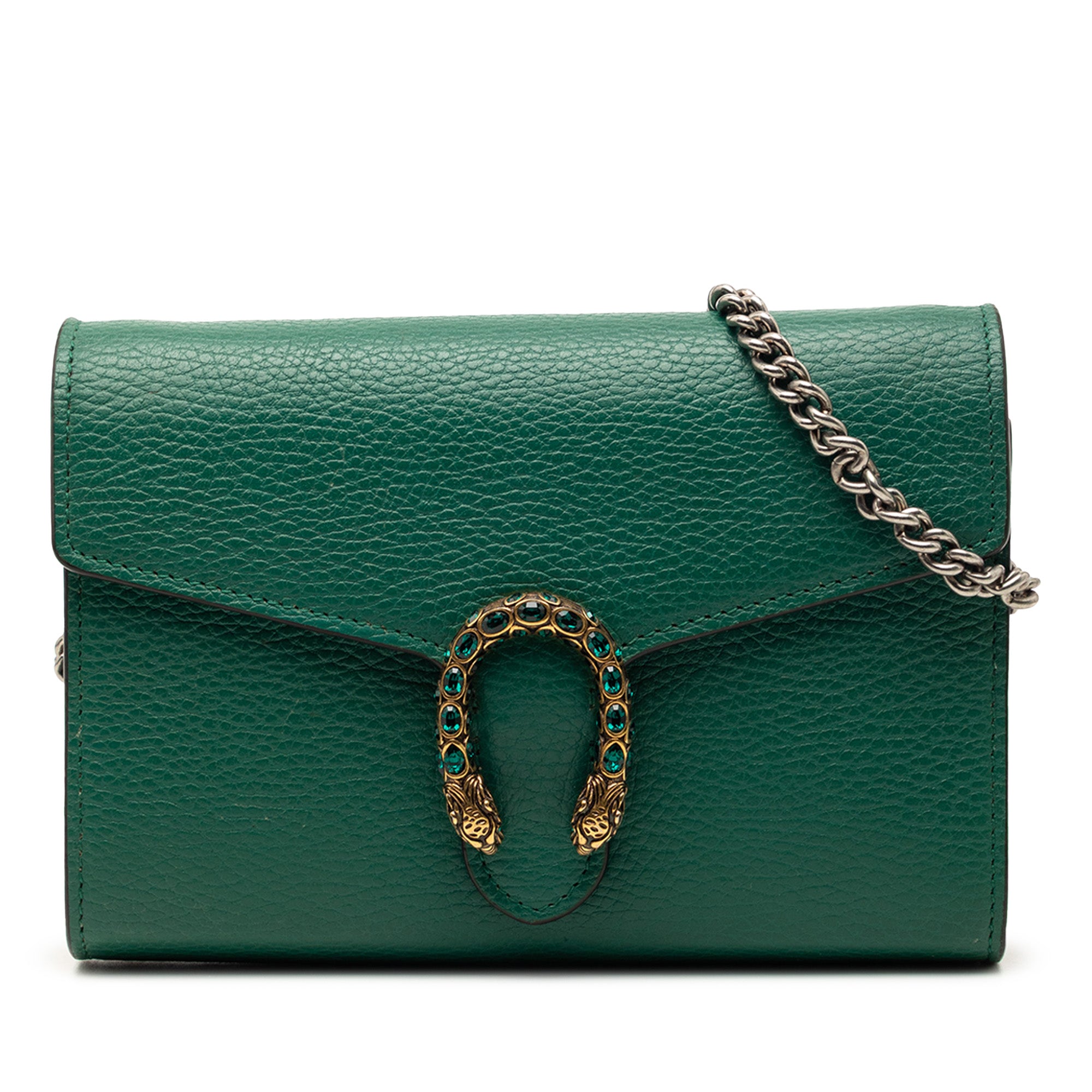 Calfskin Dionysus Wallet on Chain - Image 1