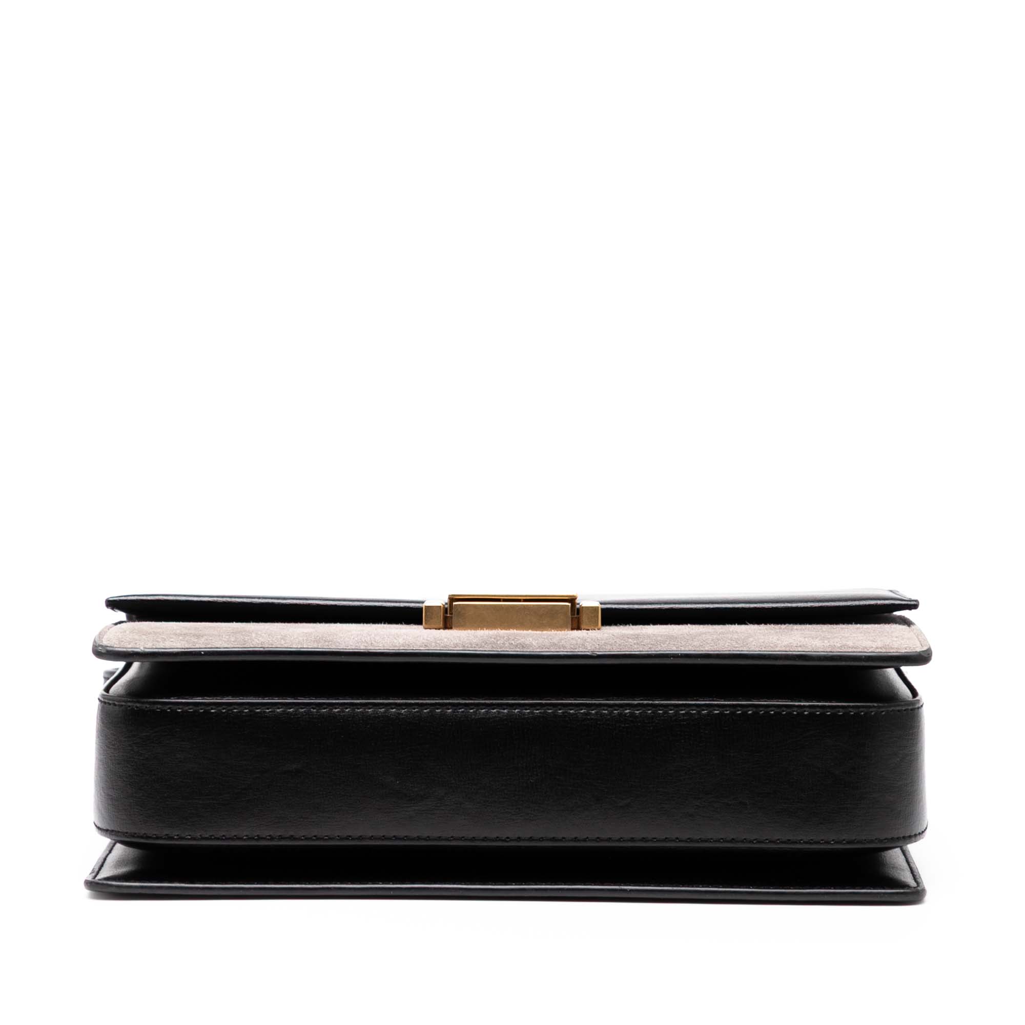 Medium Calfskin and Suede Bellechasse Bag - Image 3