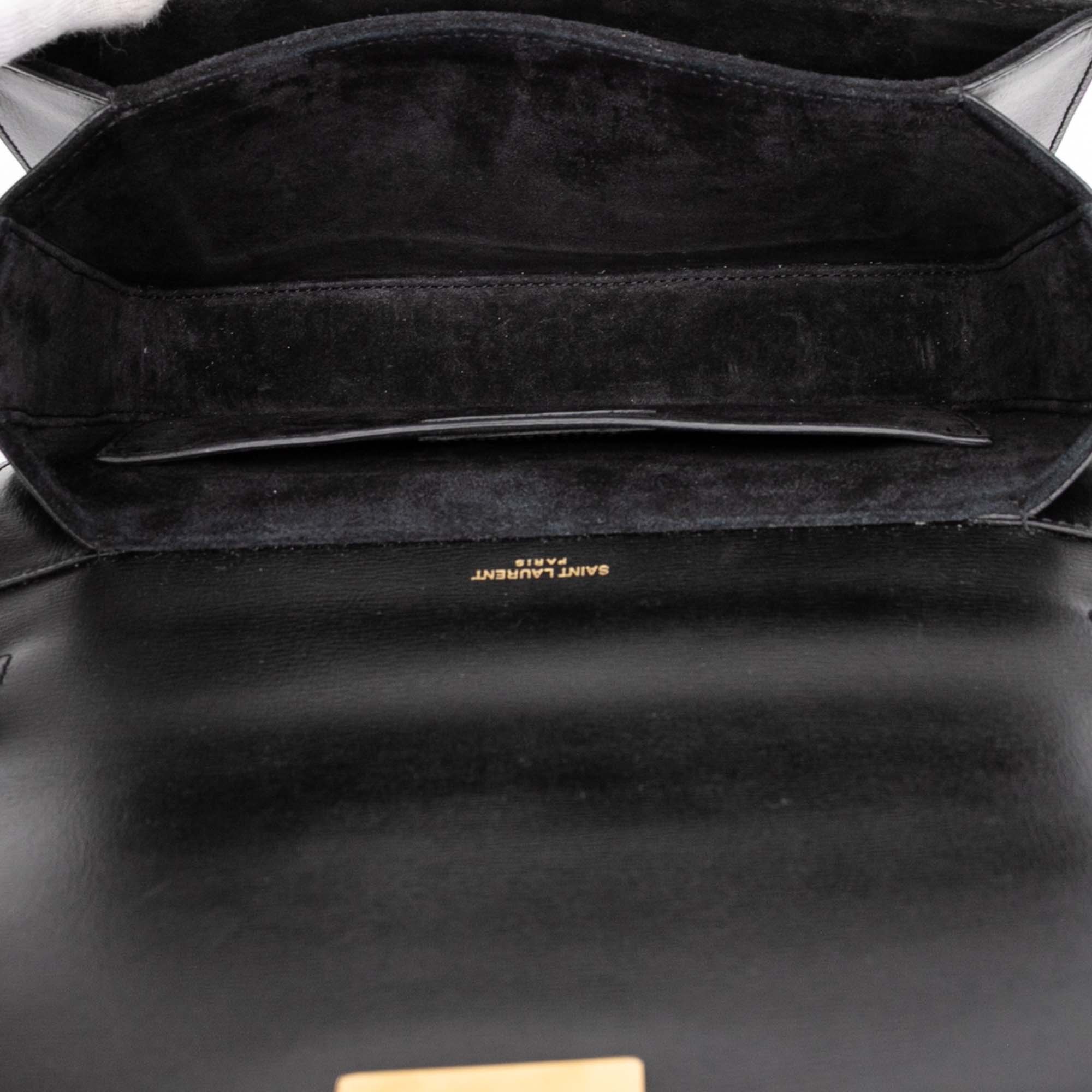 Medium Calfskin and Suede Bellechasse Bag - Image 4