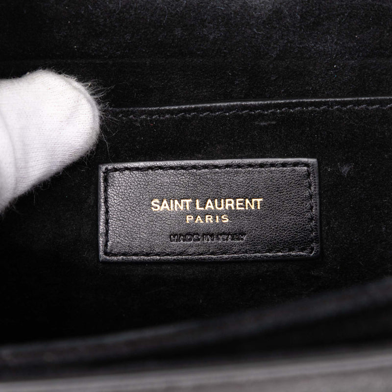 Medium Calfskin and Suede Bellechasse Bag - Image 5