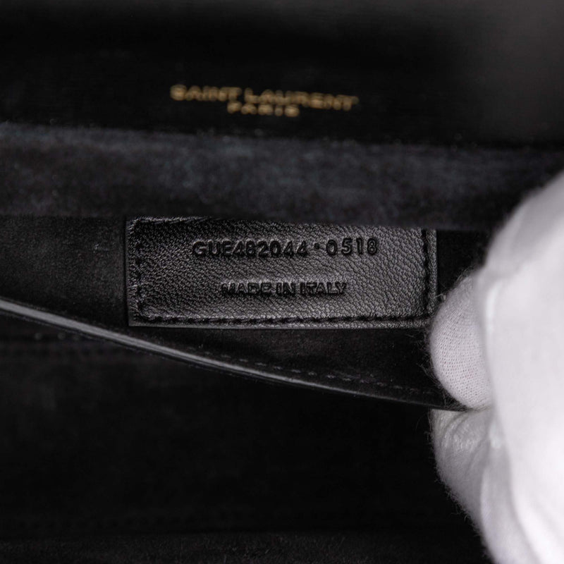 Medium Calfskin and Suede Bellechasse Bag - Image 6