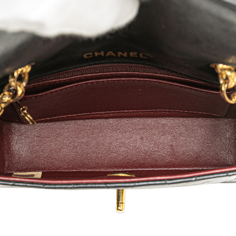 Mini Quilted Lambskin Single Flap - Image 4