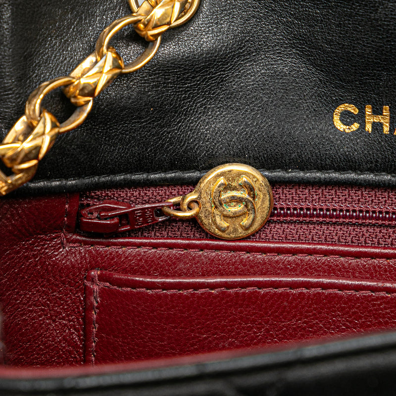 Mini Quilted Lambskin Single Flap - Image 8