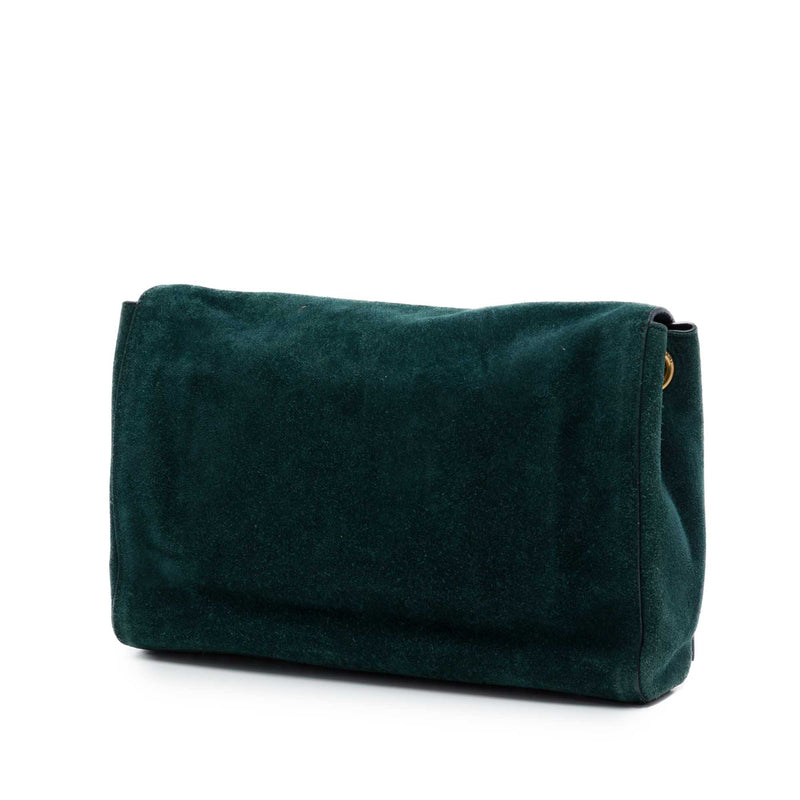 Medium Smooth Calfskin and Suede Reversible Kate Crossbody - Image 2