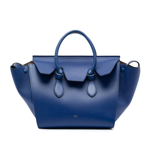 Medium Smooth Calfskin Tie Knot Tote - Image 1