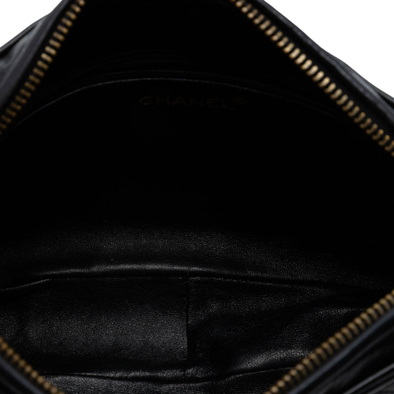 CC Quilted Lambskin Tassel Camera Bag - Image 4