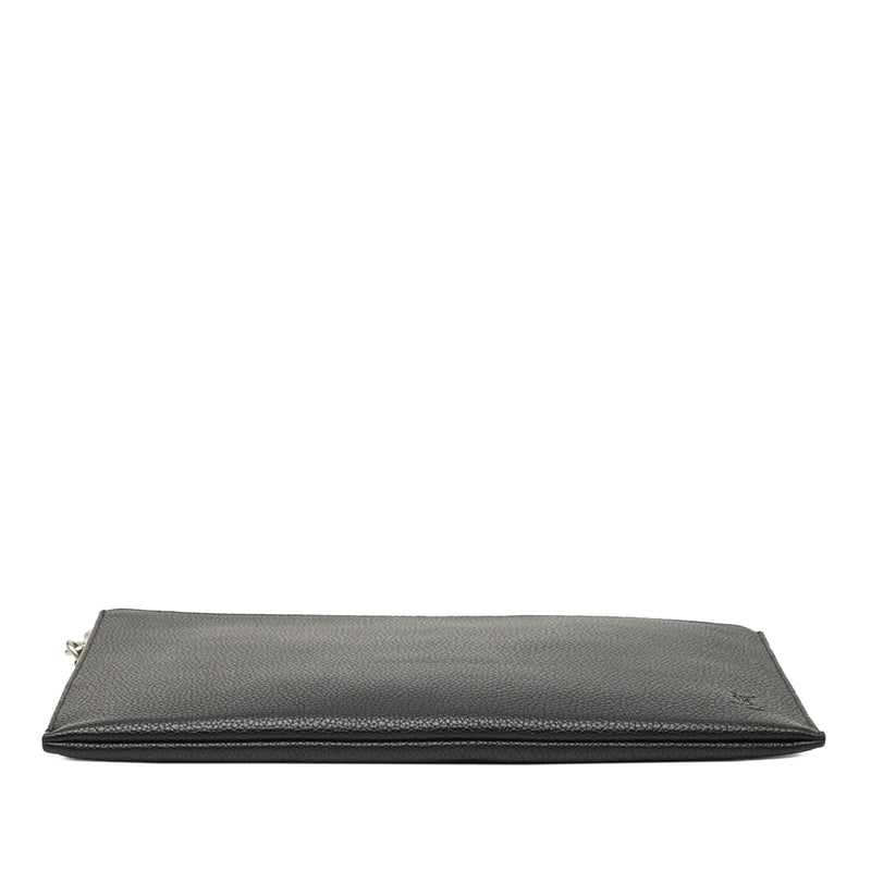 Grained Calfskin Monogram Clutch - Image 3