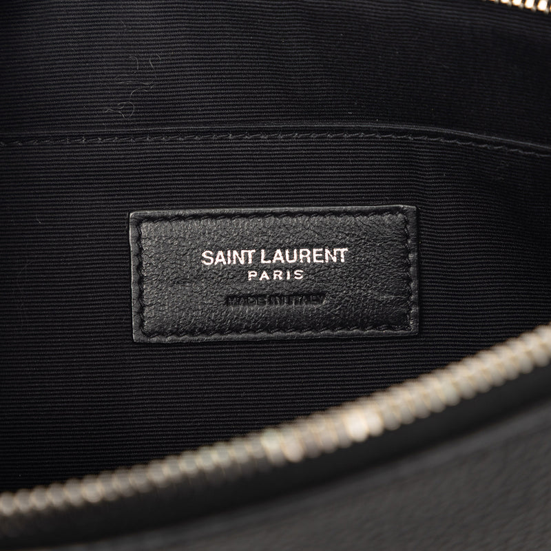 Grained Calfskin Monogram Clutch - Image 5