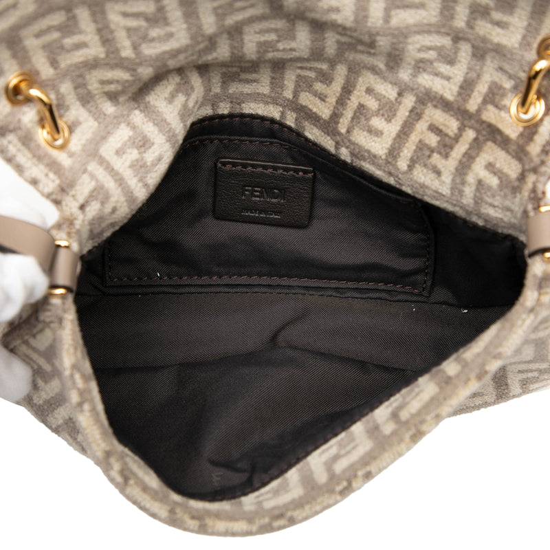 Zucchino Velvet Baguette Phone Pouch Satchel - Image 4