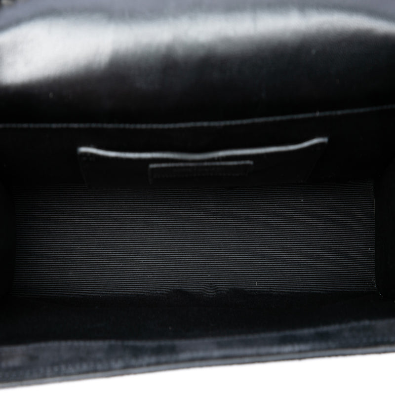 Suede Crystal Monogram Kate Crossbody - Image 4