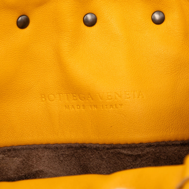 Nappa Intrecciato Drawstring Bucket Bag - Image 5