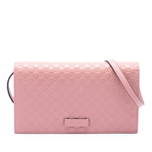 Microguccissima Wallet on Strap - Image 1