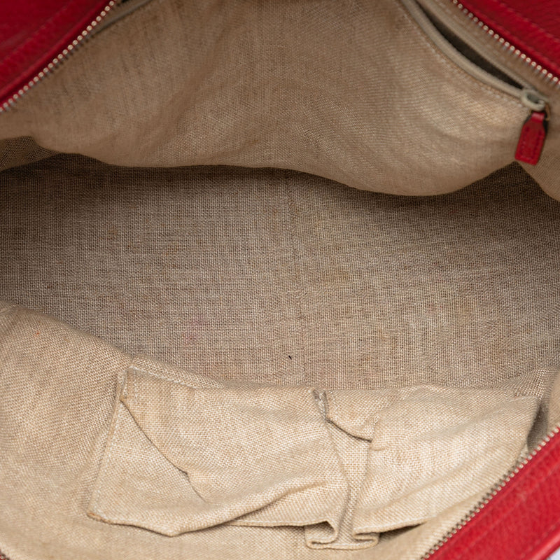 GG Canvas Bree Zippered Tote - Image 4
