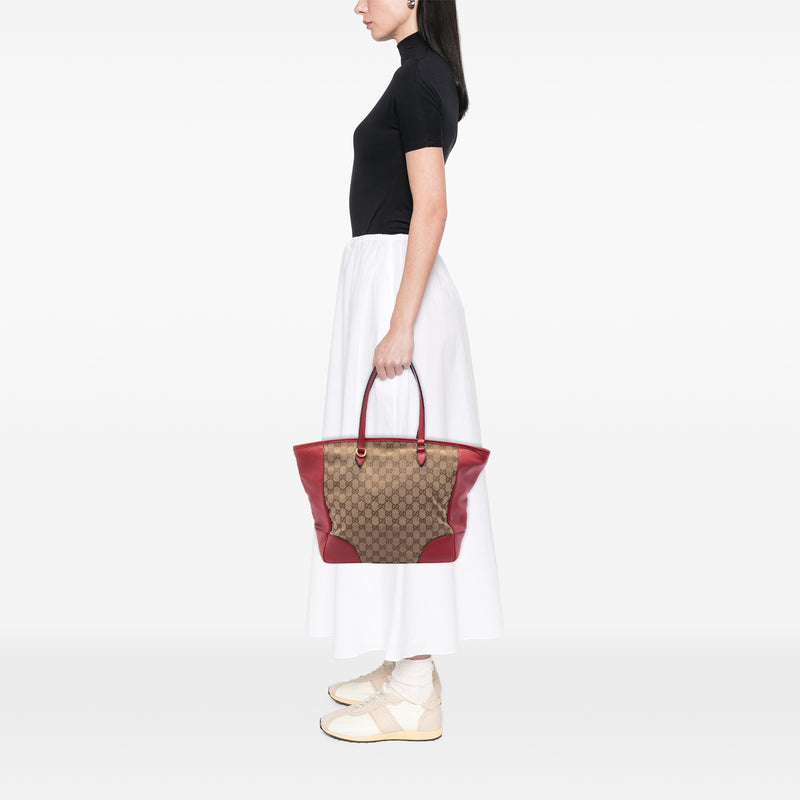 GG Canvas Bree Zippered Tote - Image 7