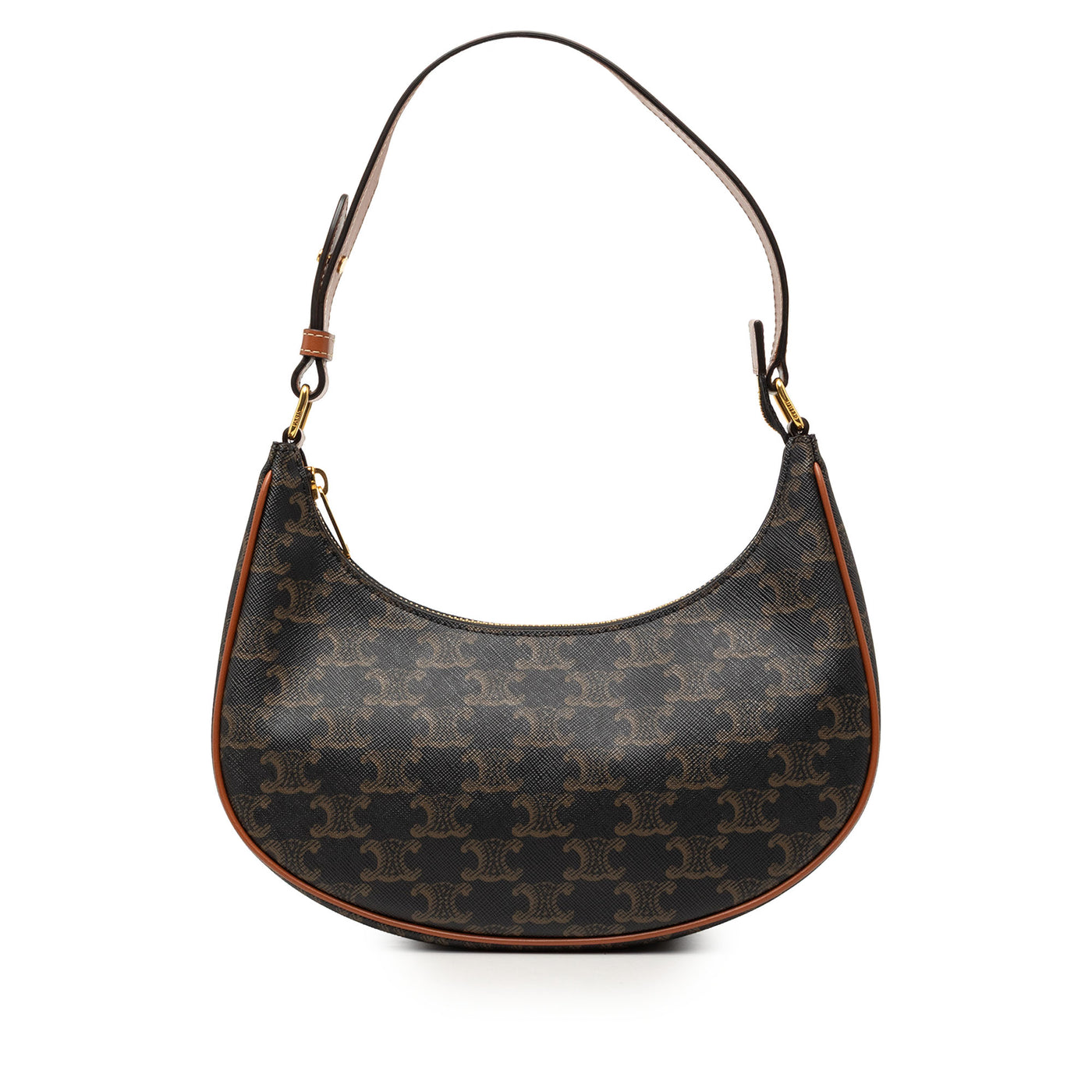 Triomphe Coated Canvas Ava Shoulder Bag - Image 1