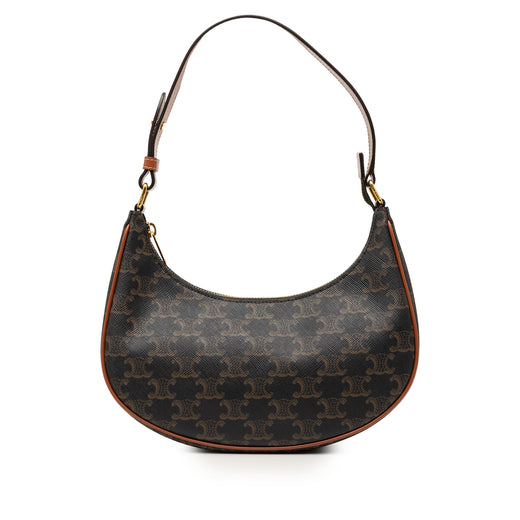 Triomphe Coated Canvas Ava Shoulder Bag - Image 1