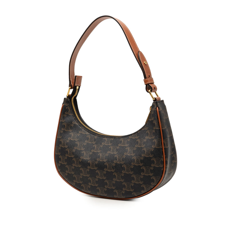 Triomphe Coated Canvas Ava Shoulder Bag - Image 2