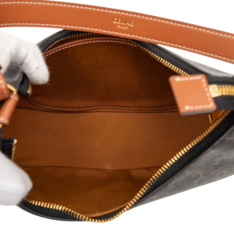 Triomphe Coated Canvas Ava Shoulder Bag - Image 4