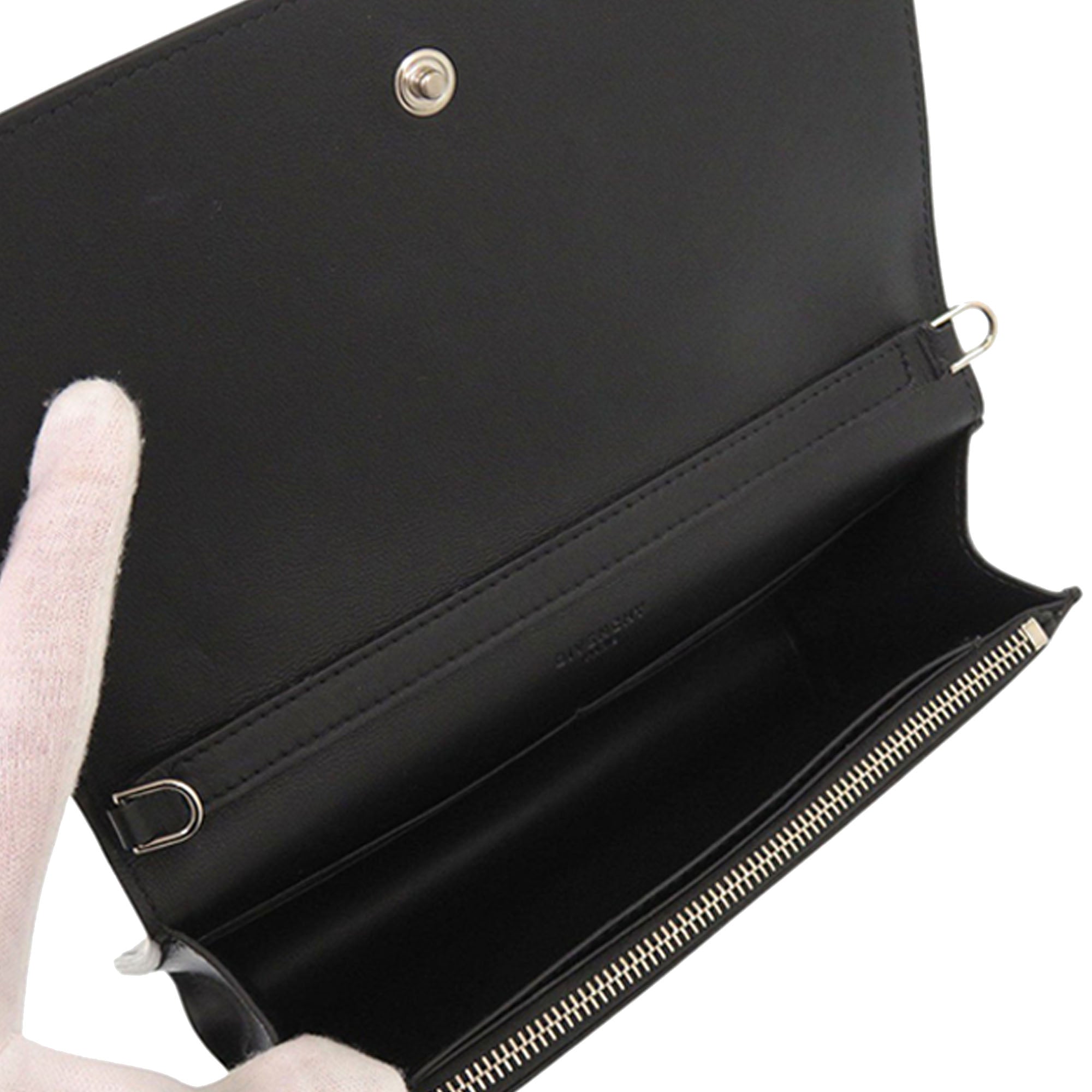 Leather Pandora Star Wallet on Chain - Image 4