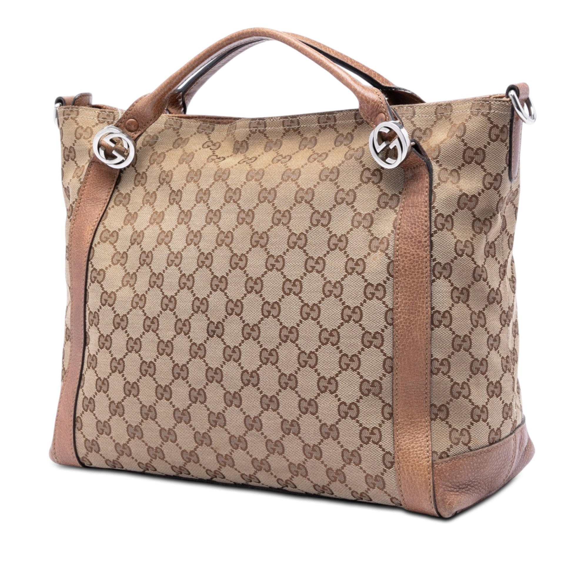 Medium GG Canvas Miss GG Satchel - Image 2