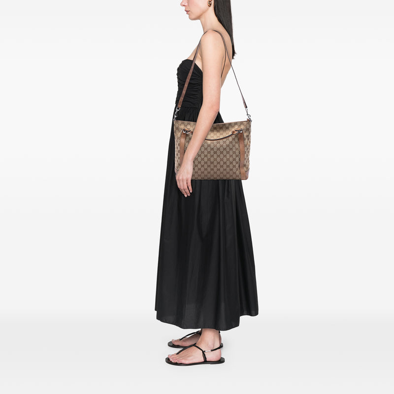 Medium GG Canvas Miss GG Satchel - Image 5