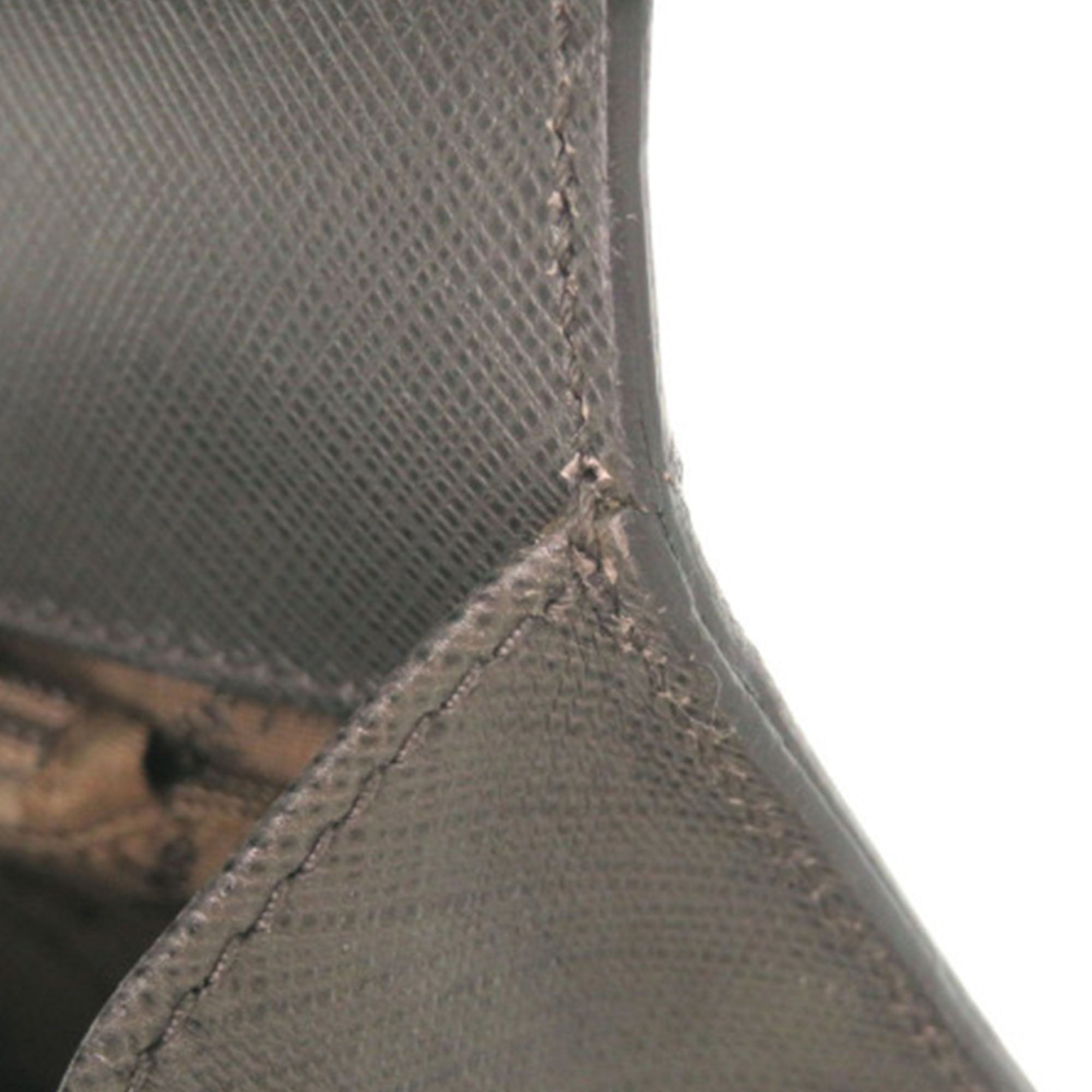 Leather Double Gancini Shoulder Bag - Image 14