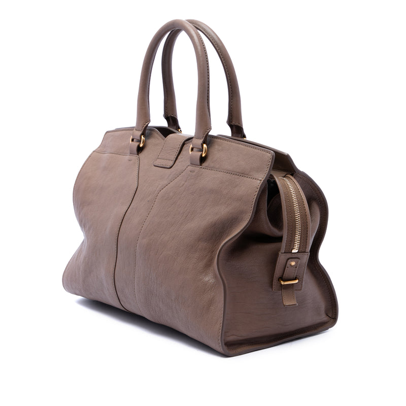 Medium Leather Cabas Chyc Satchel - Image 2
