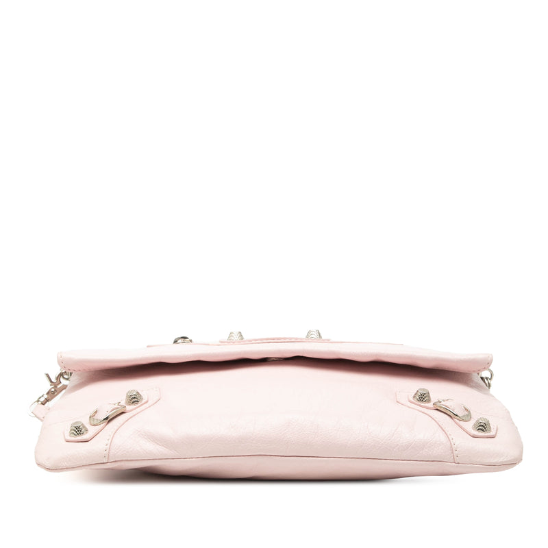 Lambskin Motocross Giant 12 Envelope Clutch With Strap - Image 3