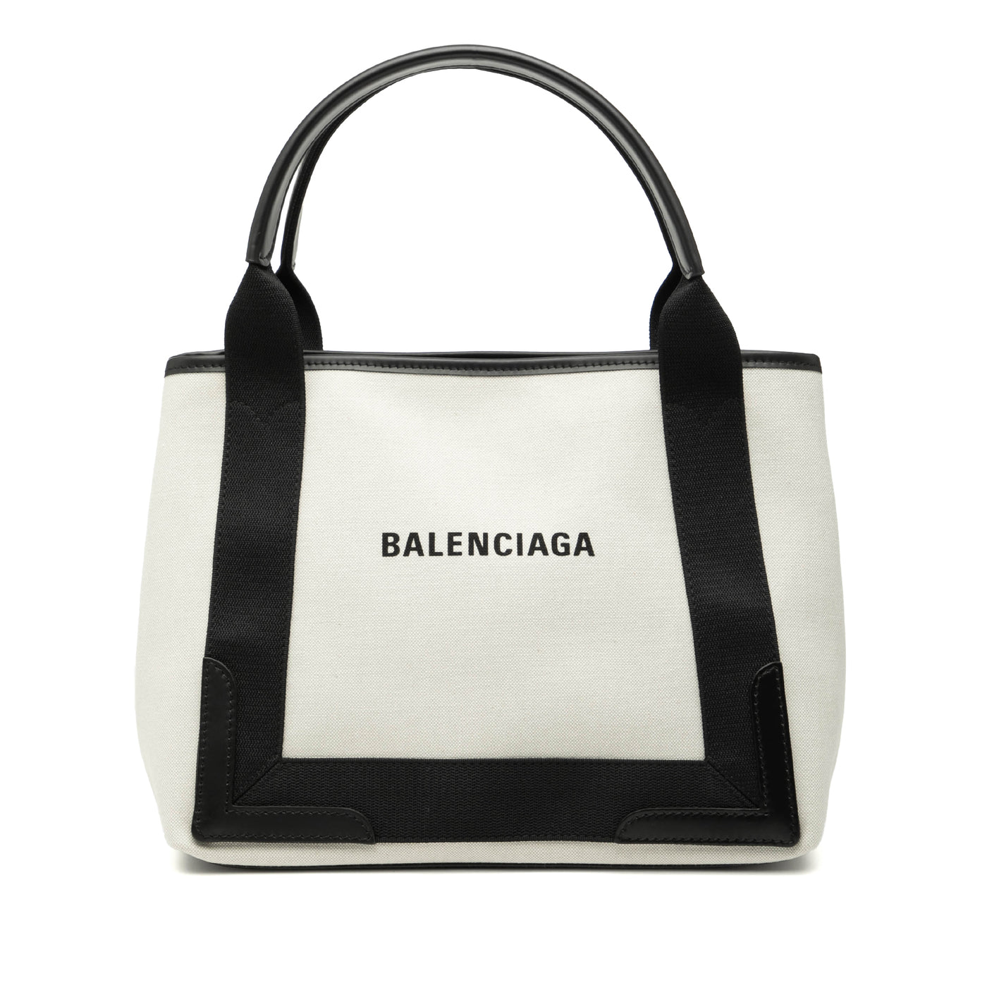 Canvas Navy Cabas Tote S - Image 1
