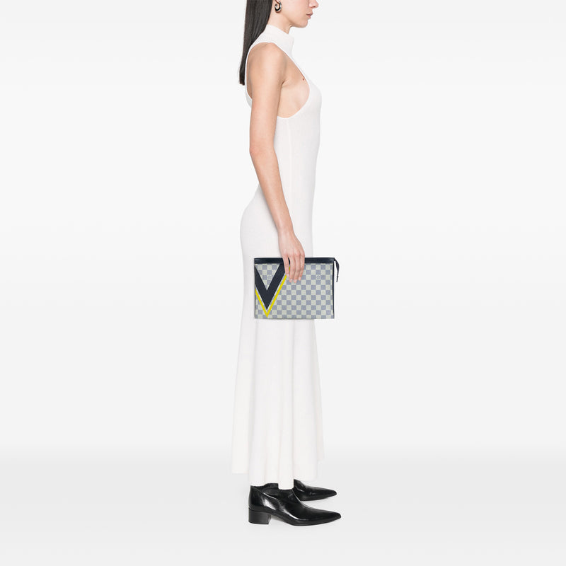 Damier Azur Americas Cup Pochette Voyage MM - Image 6