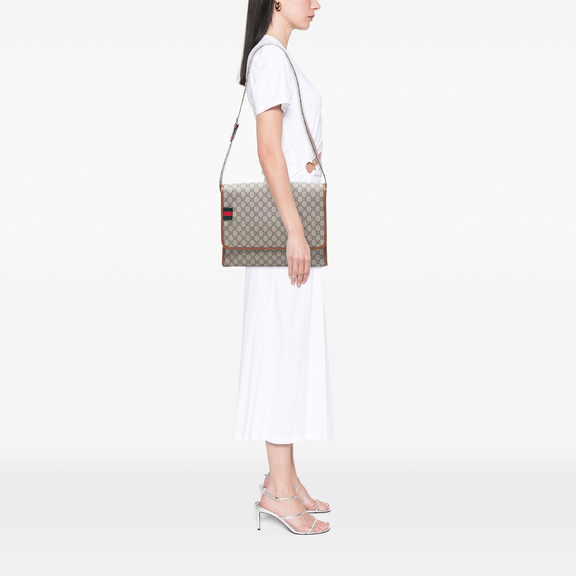GG Supreme Web Messenger Bag - Image 7
