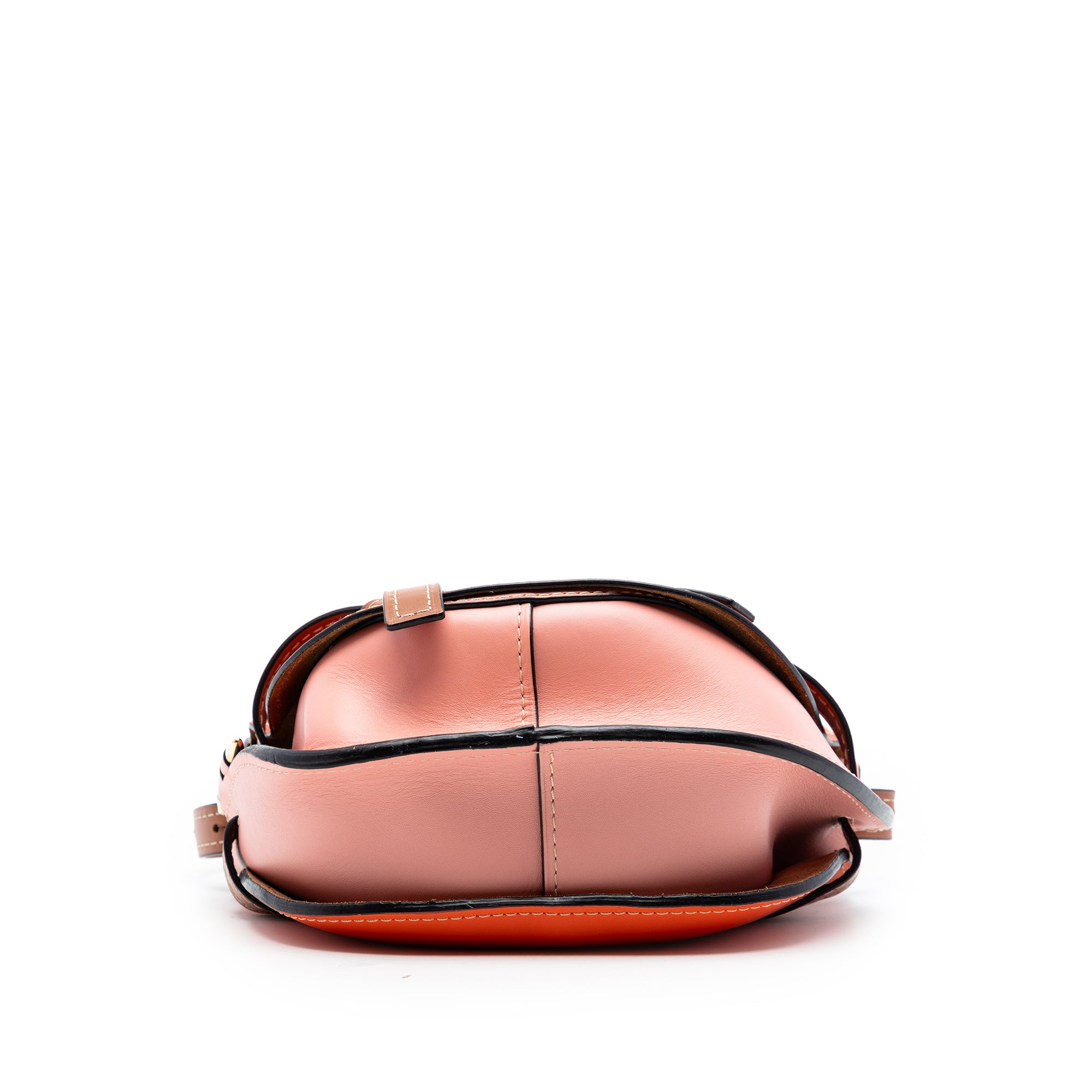 Small Tricolor Leather Gate Crossbody - Image 3
