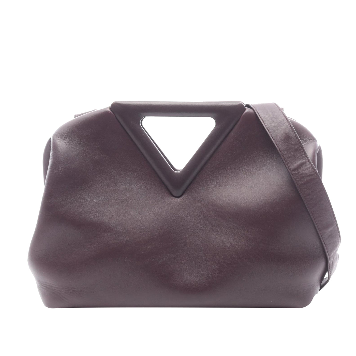 Medium Leather Point Satchel - Image 1