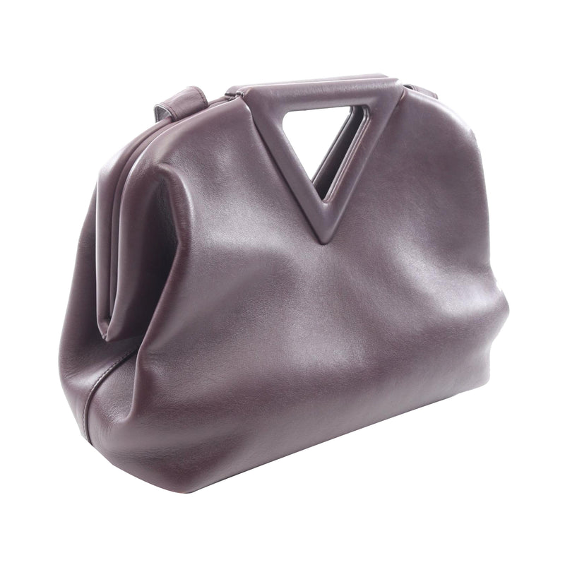 Medium Leather Point Satchel - Image 2