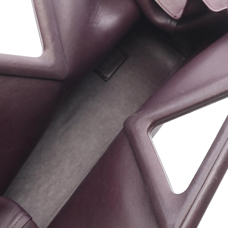 Medium Leather Point Satchel - Image 3