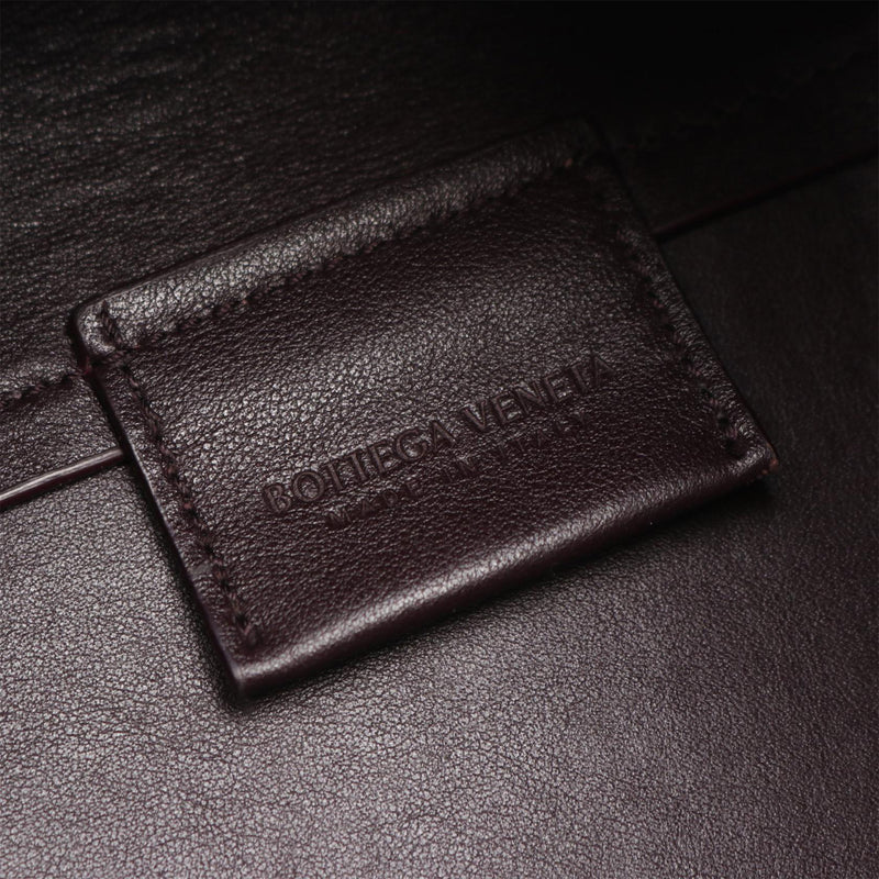 Medium Leather Point Satchel - Image 4