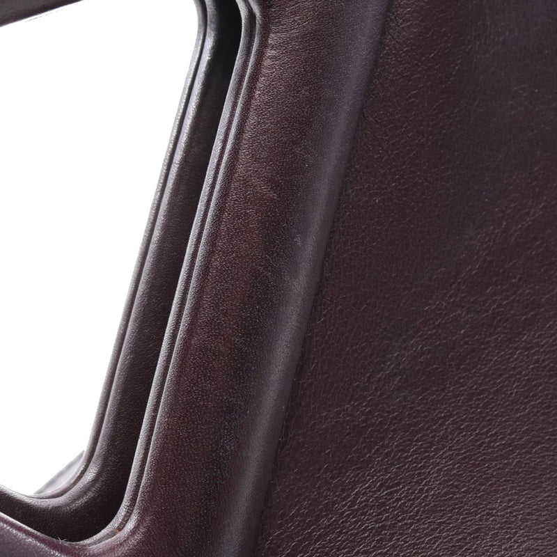 Medium Leather Point Satchel - Image 5