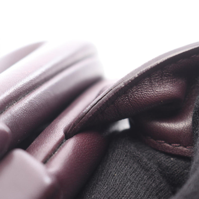 Medium Leather Point Satchel - Image 9