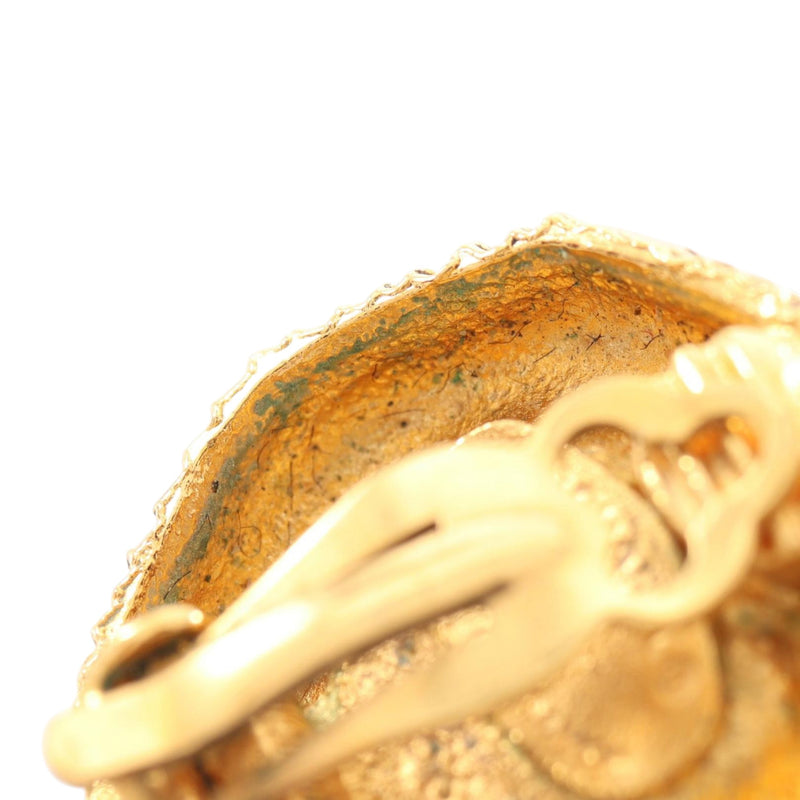 Gold Plated Faux Pearl Clip On Earrings - Image 8