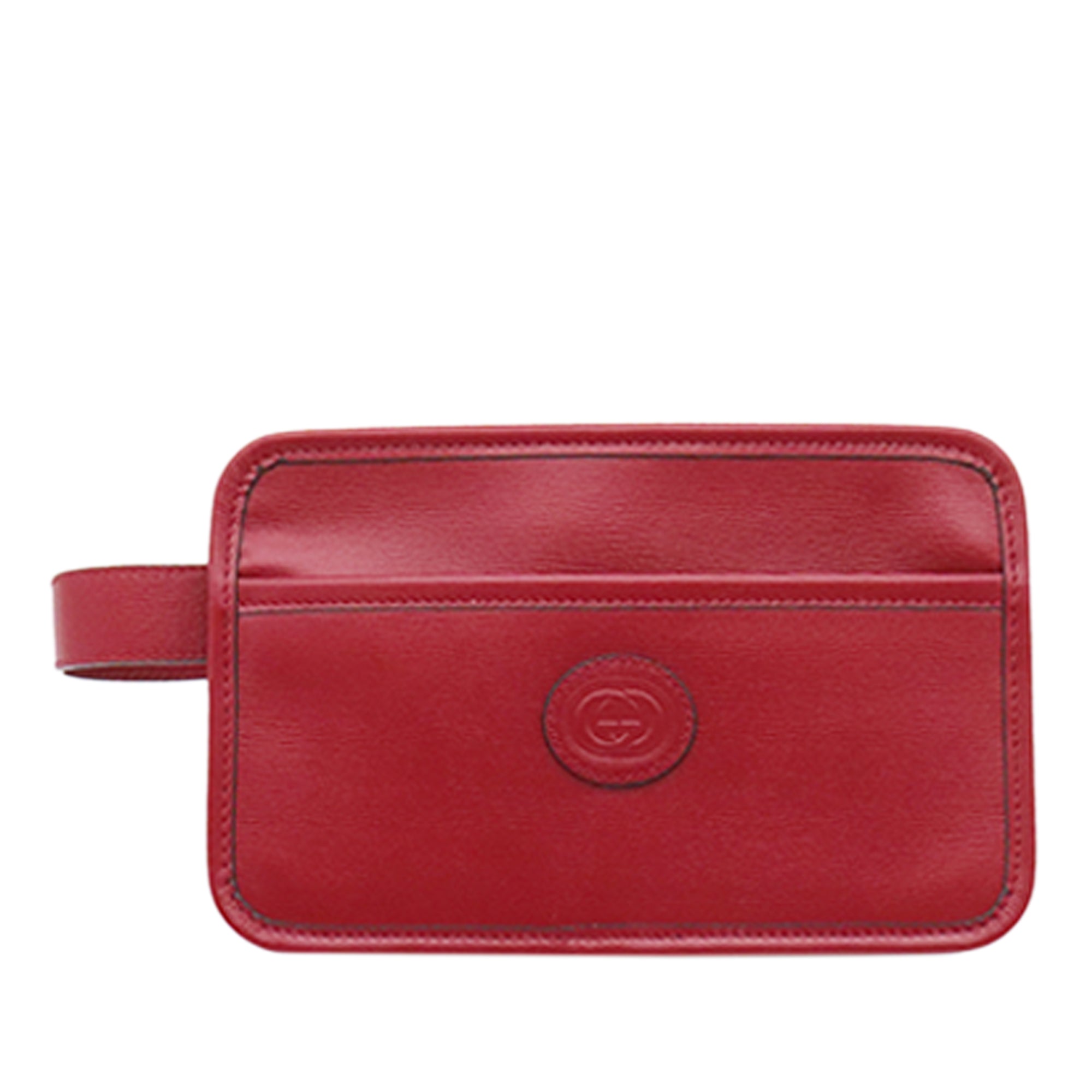 Calfskin Interlocking G Clutch - Image 1
