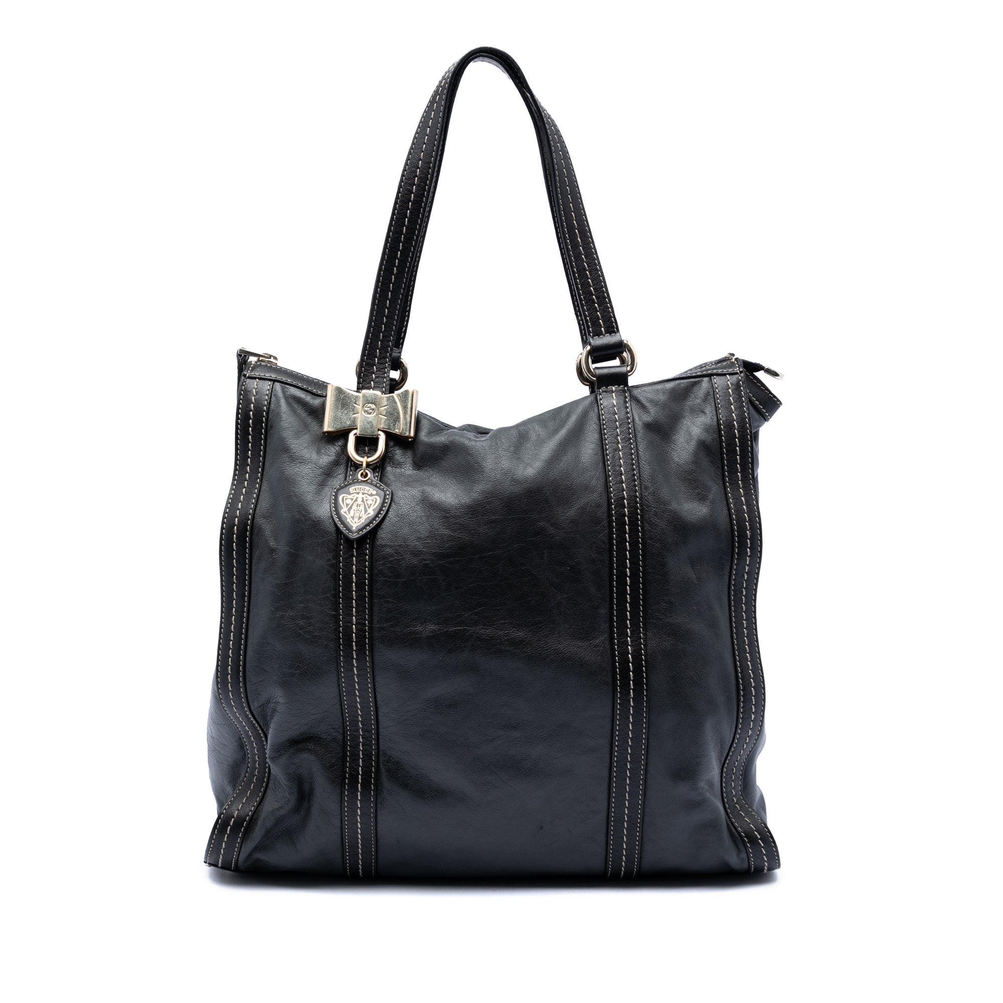 Leather Duchessa Tote - Image 1